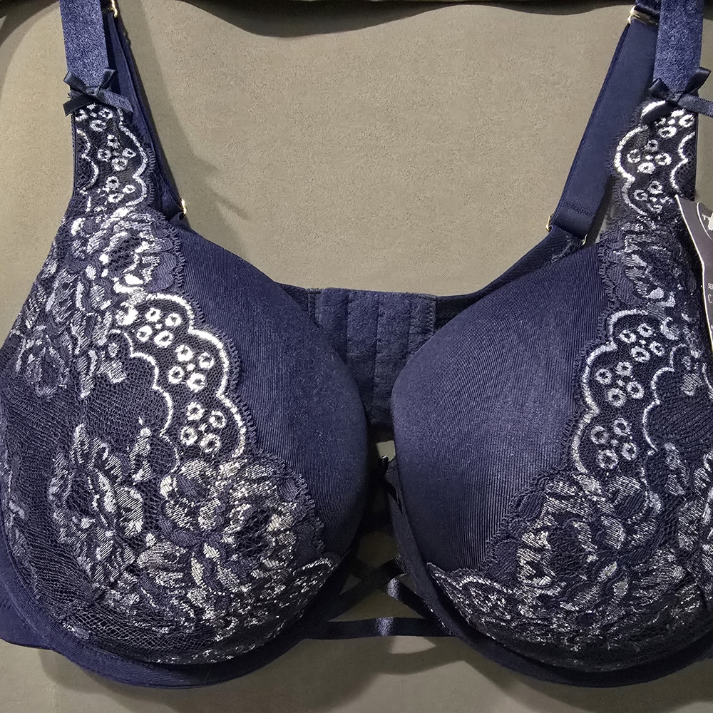 Lane Bryant Deep Blue Lace Bra